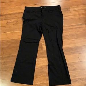 Faded Glory size 16 black boot cut jeggings